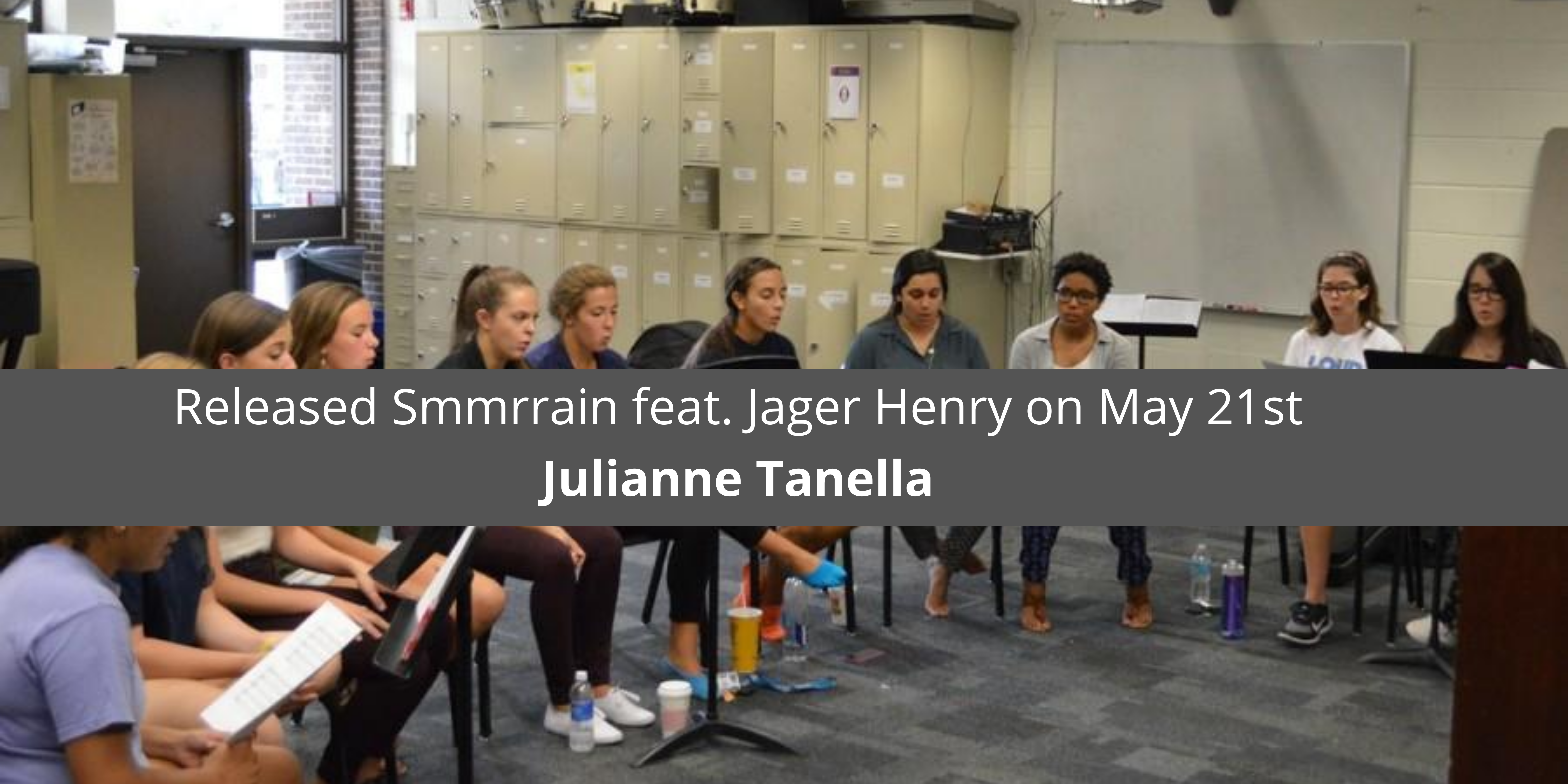 Julianne Tanella Released Smmrrain feat. Jager Henry on May 21st